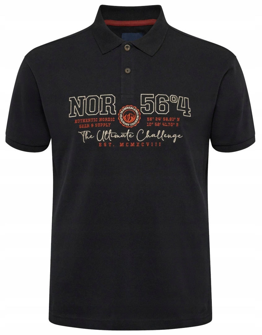 North 56 4 Velké Polokošile Černá 3XL obvod 144 cm