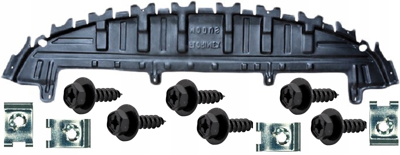 Renault MODUS 04-07 OSŁONA SILNIKA SPINKI ZDERZAKA