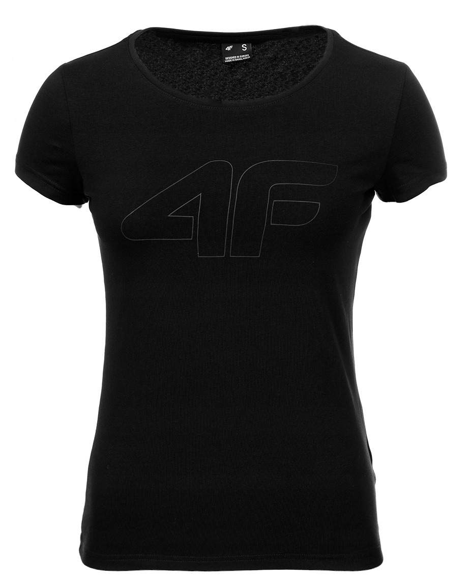

4F koszulka t-shirt damska sportowa logo roz.M