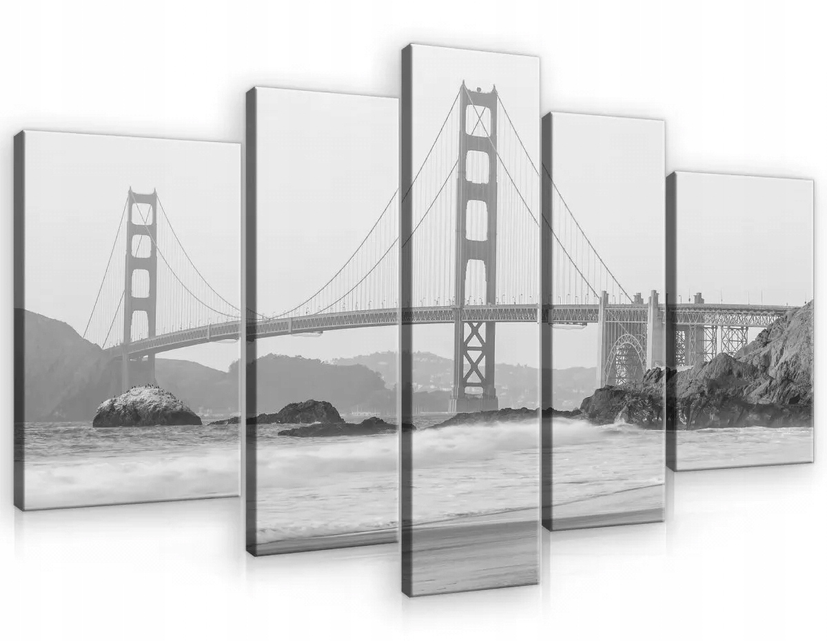 Obraz Na Plátně Canvas 170x100 Most Golden Gate