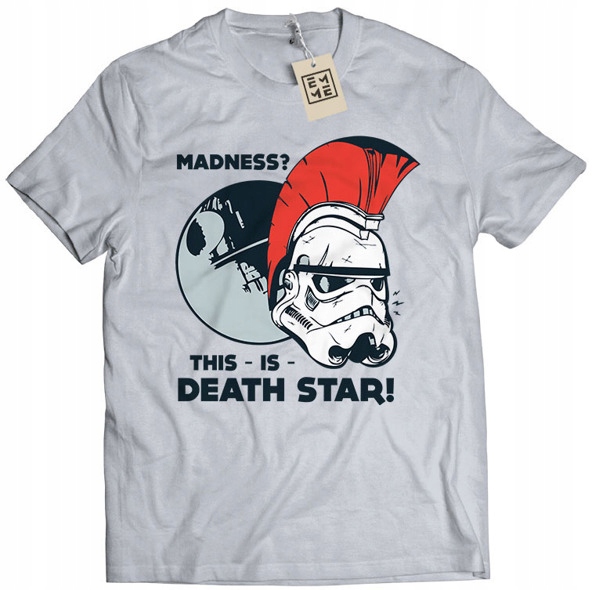 

Koszulka This is Death Star Wars szara XL
