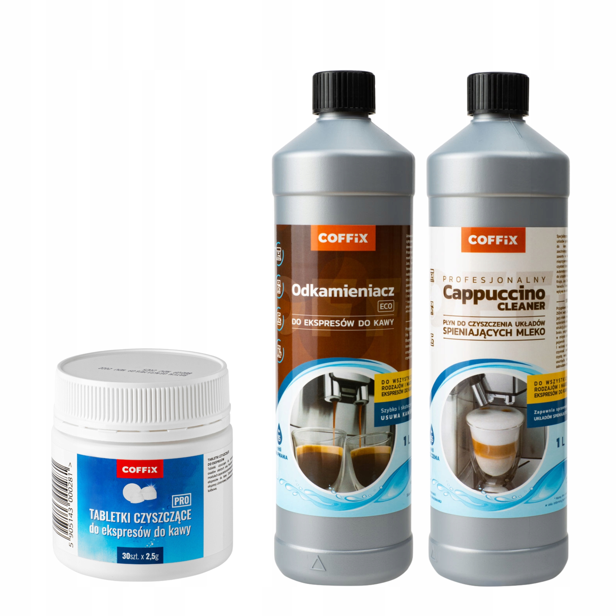 Levně Odvápňovač Tekuté tablety Krups Sada na čištění kávovarů