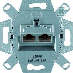 GN.2xRJ45 KAT.6 Ekran. One.platform