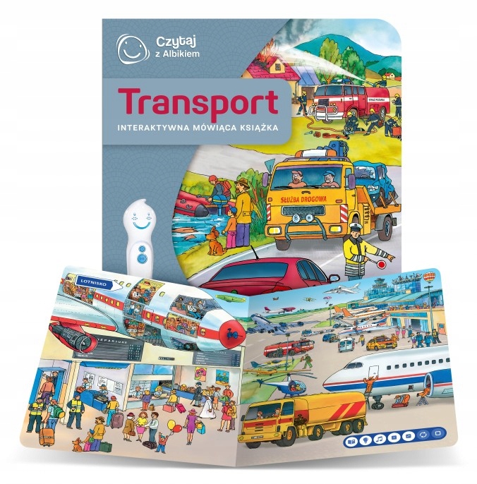 TRANSPORT - CZYTAJ Z ALBIKIEM KSIĄŻKA ALBI Tytuł Transport