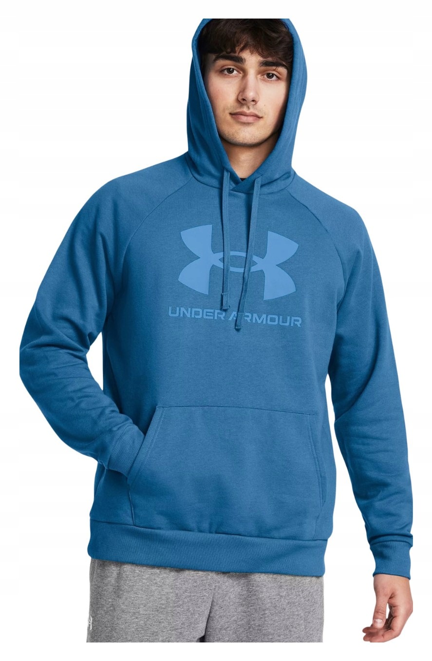 Mikina Under Armour Rival Fleece Logo Hd modrá 1379758 406 vel. L