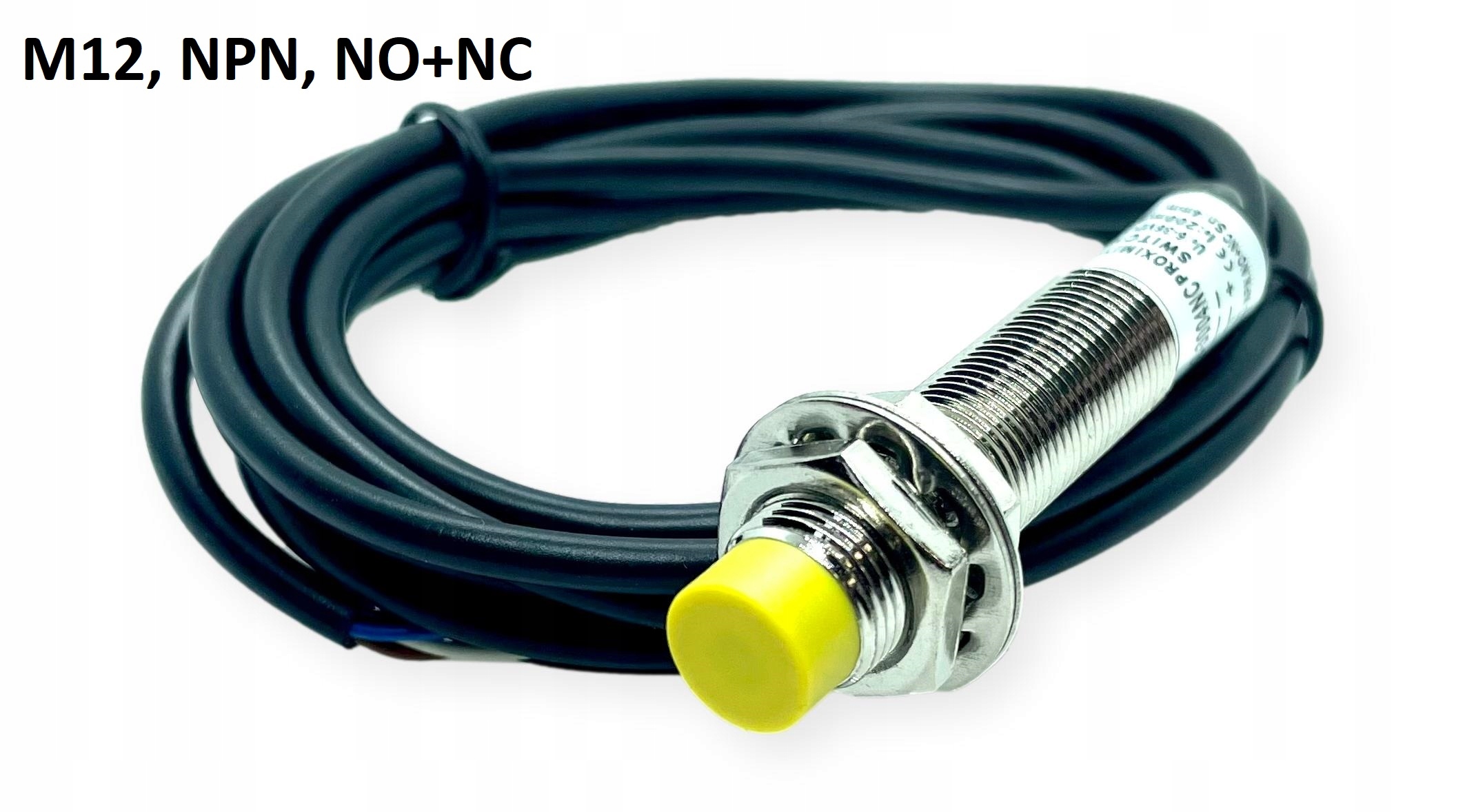 

Czujnik indukcyjny M12 Npn No Nc LM12-3004NC 6-36V