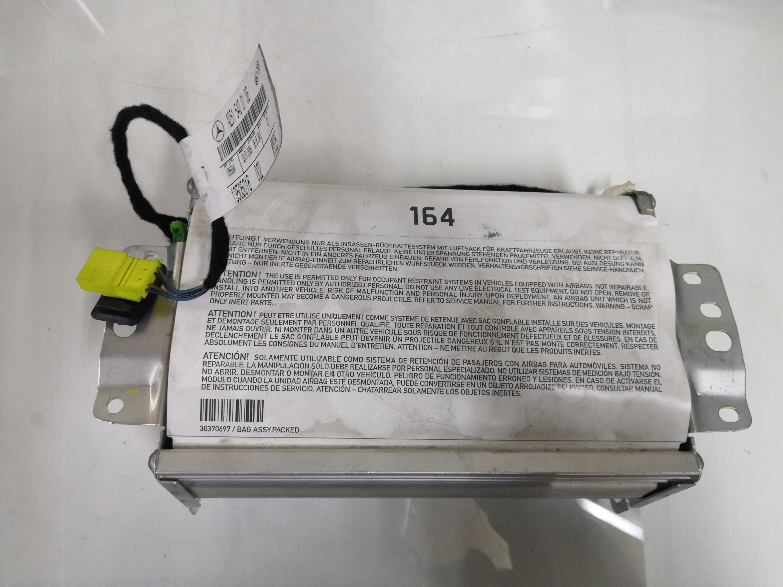 MERCEDES W164 PODUSZKA PASAŻERA AIRBAG 1648600805