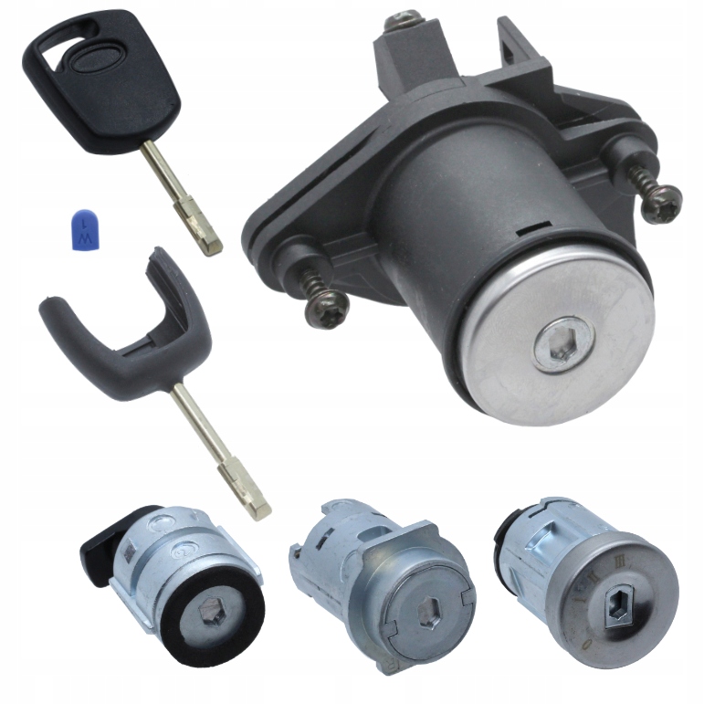 WKŁADKI ZAMKA DRZWI KLAPY STACYJKA FIESTA FUSION