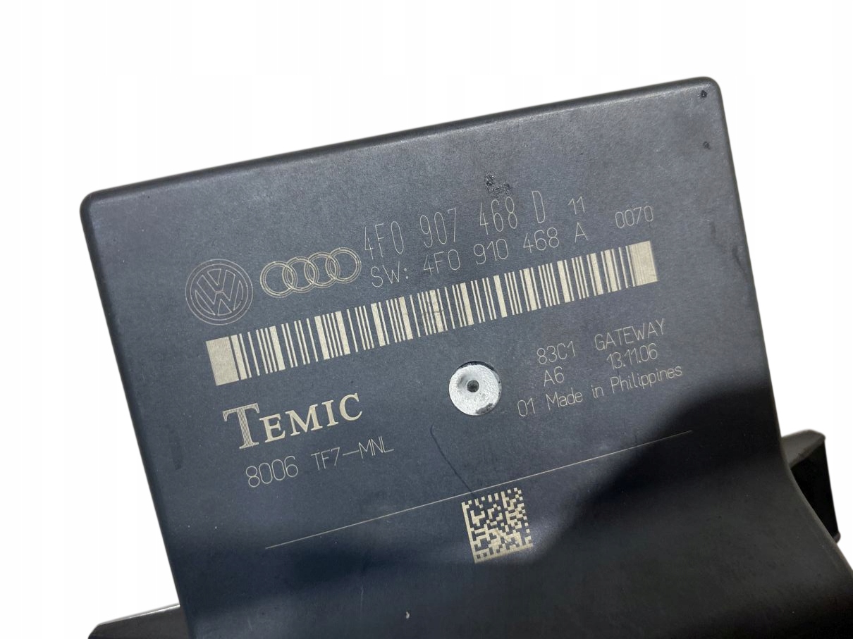 module GATEWAY AUDI A6 C6 2.0 TDI 4F0907468D