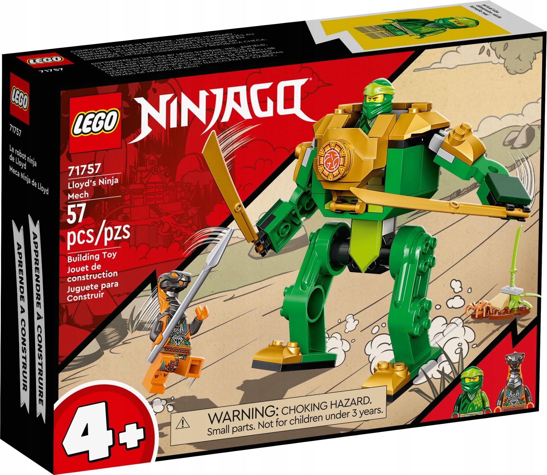 

Lego Ninjago Mech Ninja Lloyda 71757