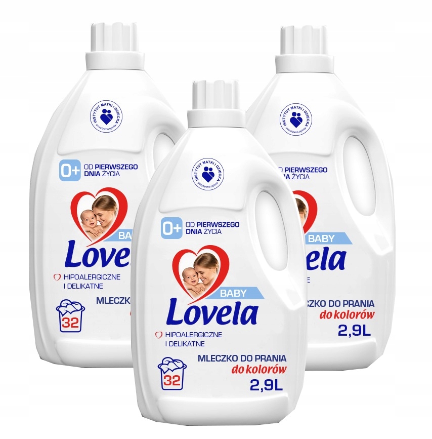

Lovela Mleczko Baby 3x2,9L do prania Kolor