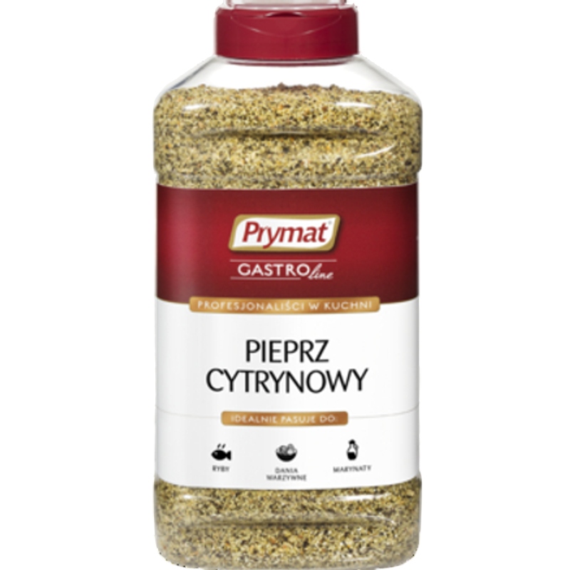 Levně Citronový pepř 900 g Prymat Gastroline