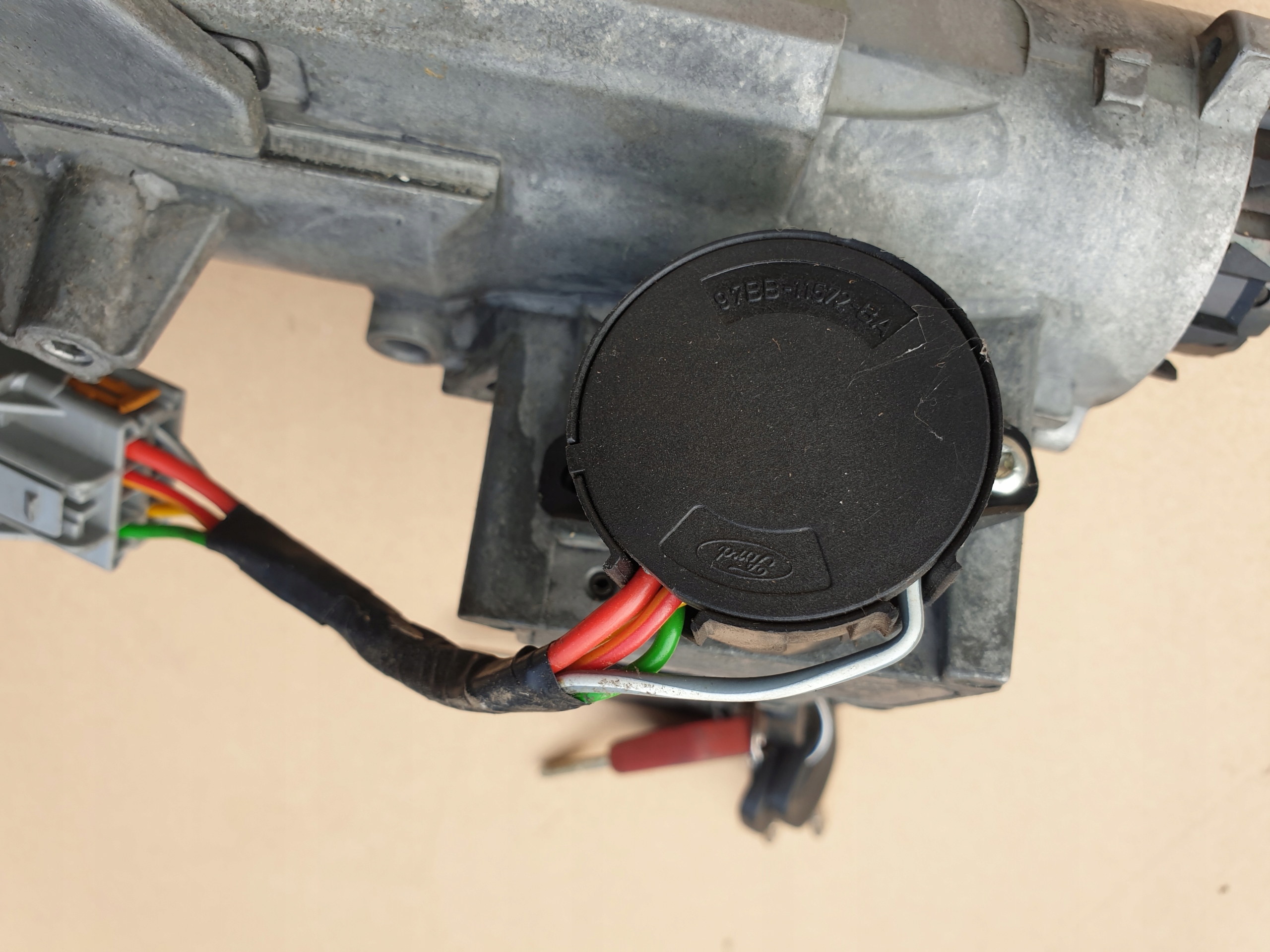 ignition key steering rod KOMPLET FORD MONDEO MK2 OE EU