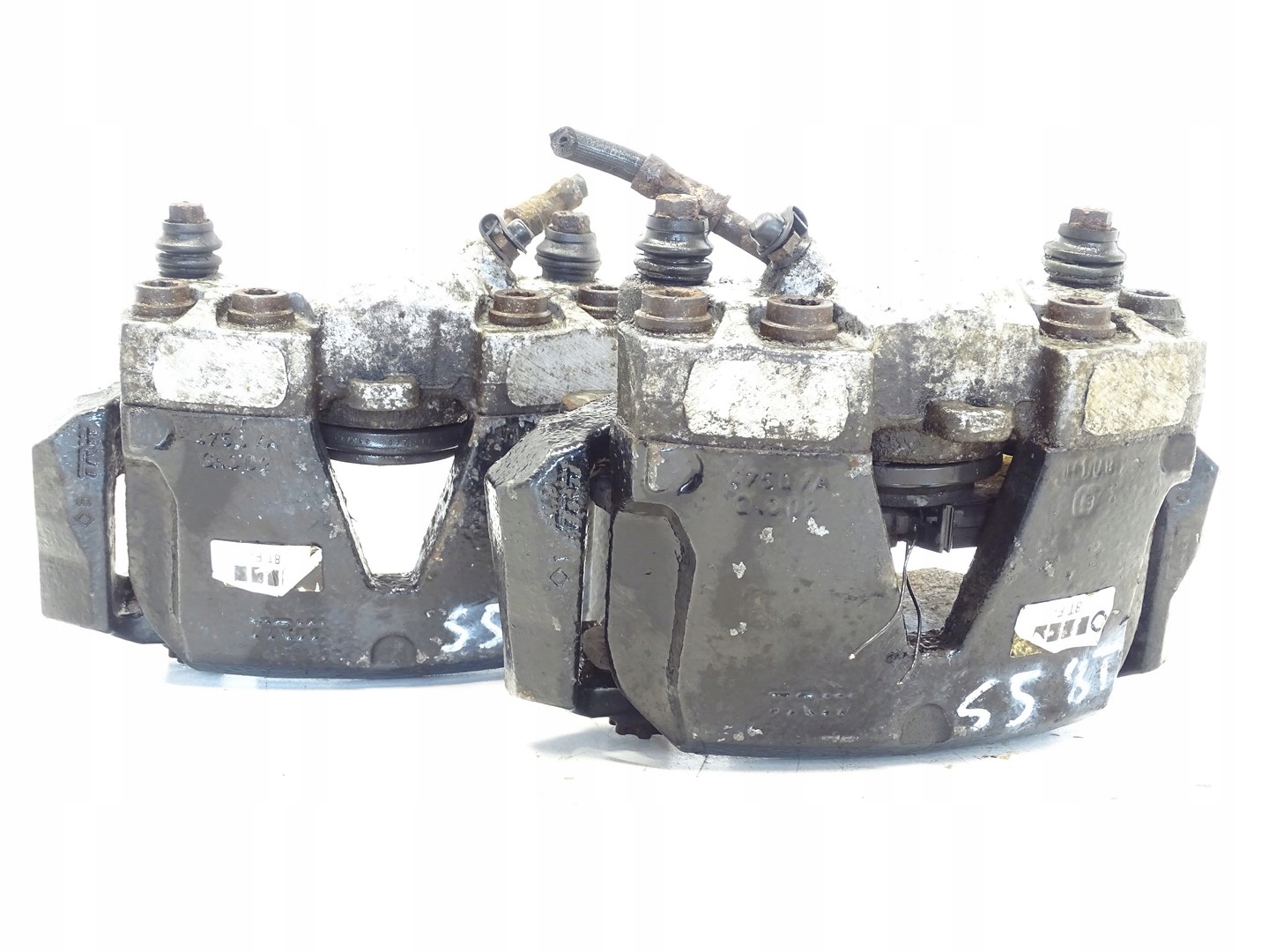 calipers caliper brake right left front AUDI S5 8T 4.2 8T0106F 8T0105F