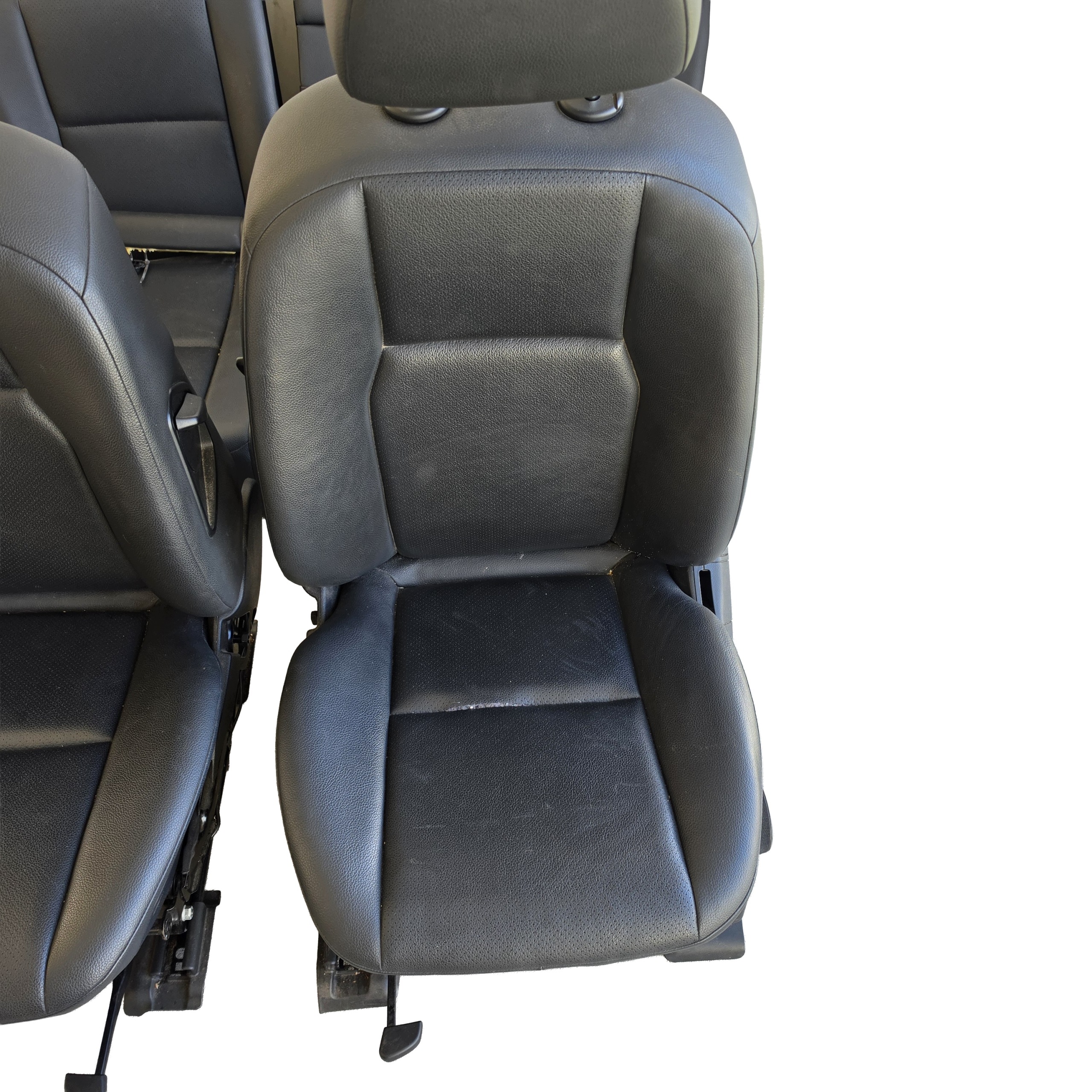 MERCEDES GLK X204 sitze leder SKORZANE sitz schwarze