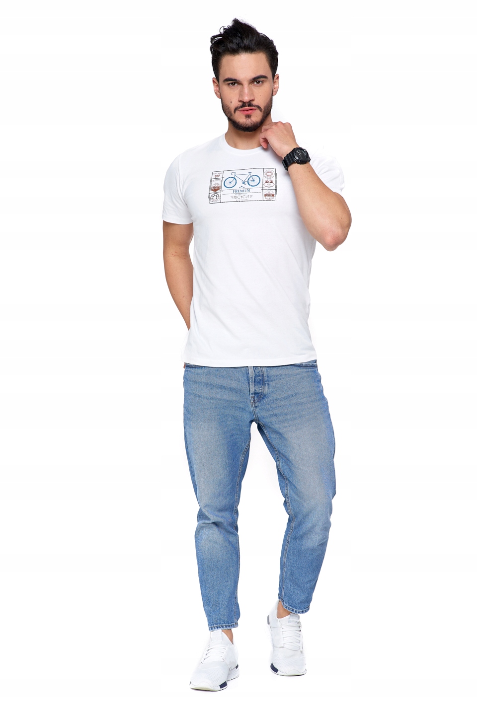 

T-shirt męski bawełniany ots1200-147