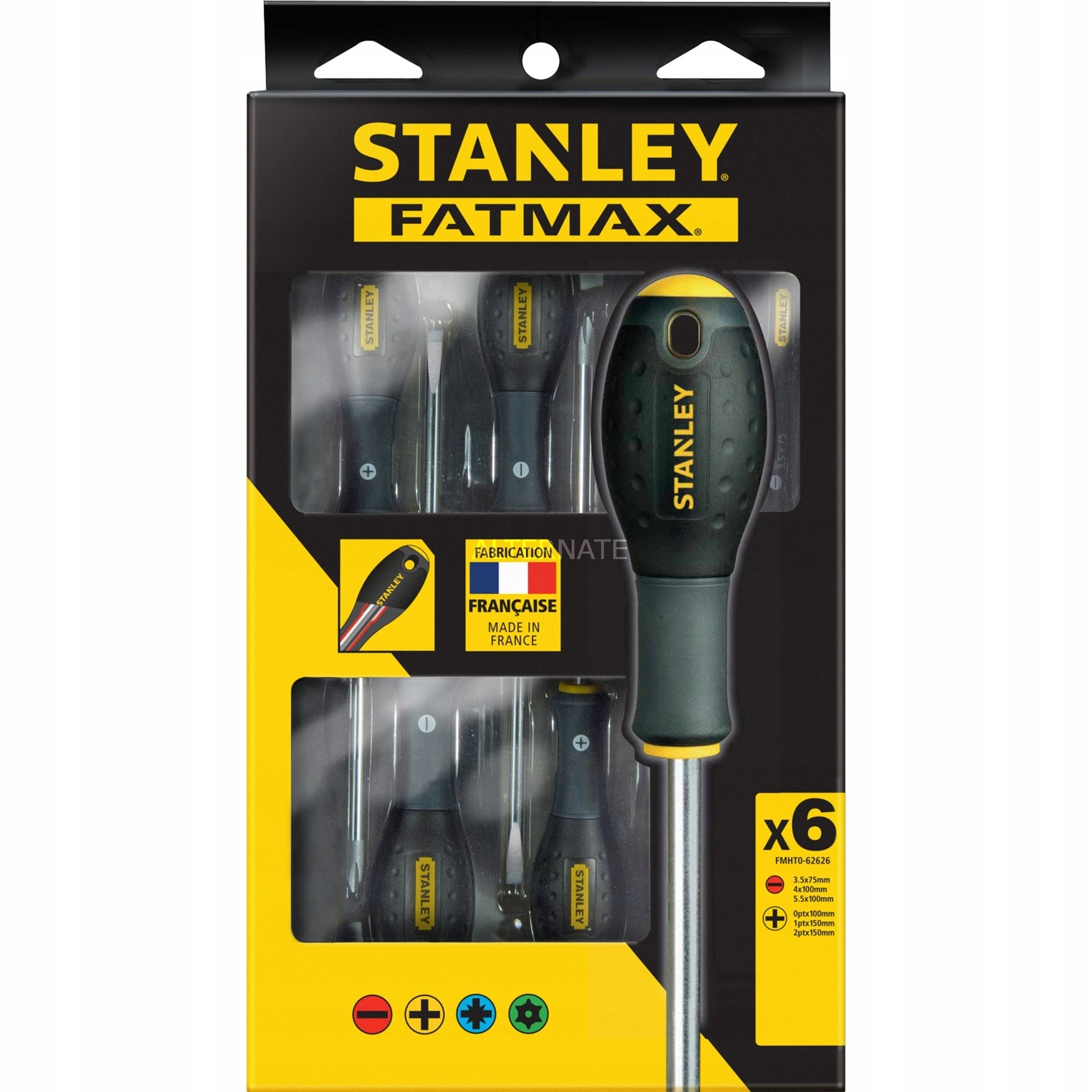 

Wkrętaki śrubokręty 6szt Stanley Precyzyjne