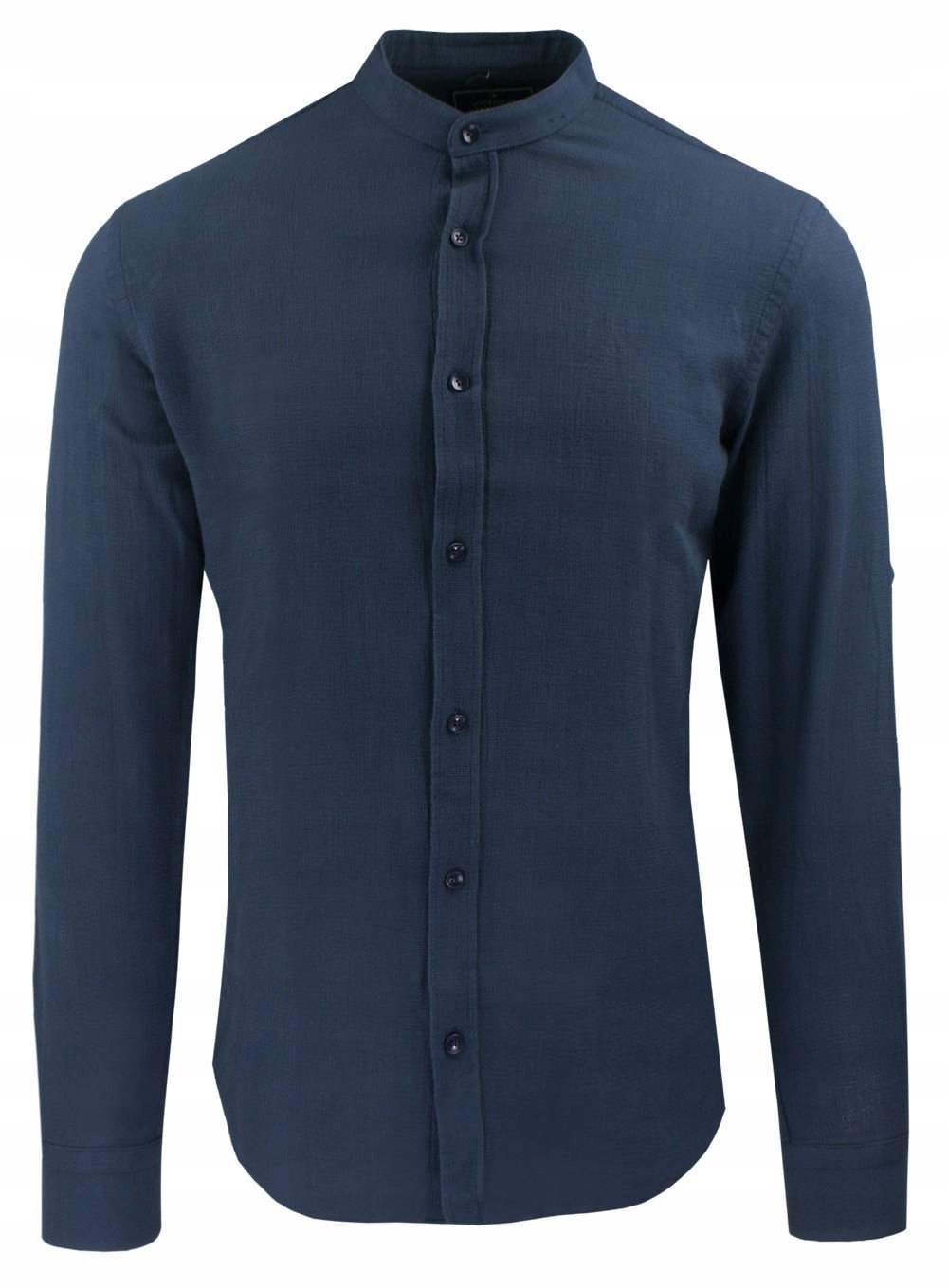 Ležérní košile z lehkého bavlněného úpletu Victorio Na stojáčku M