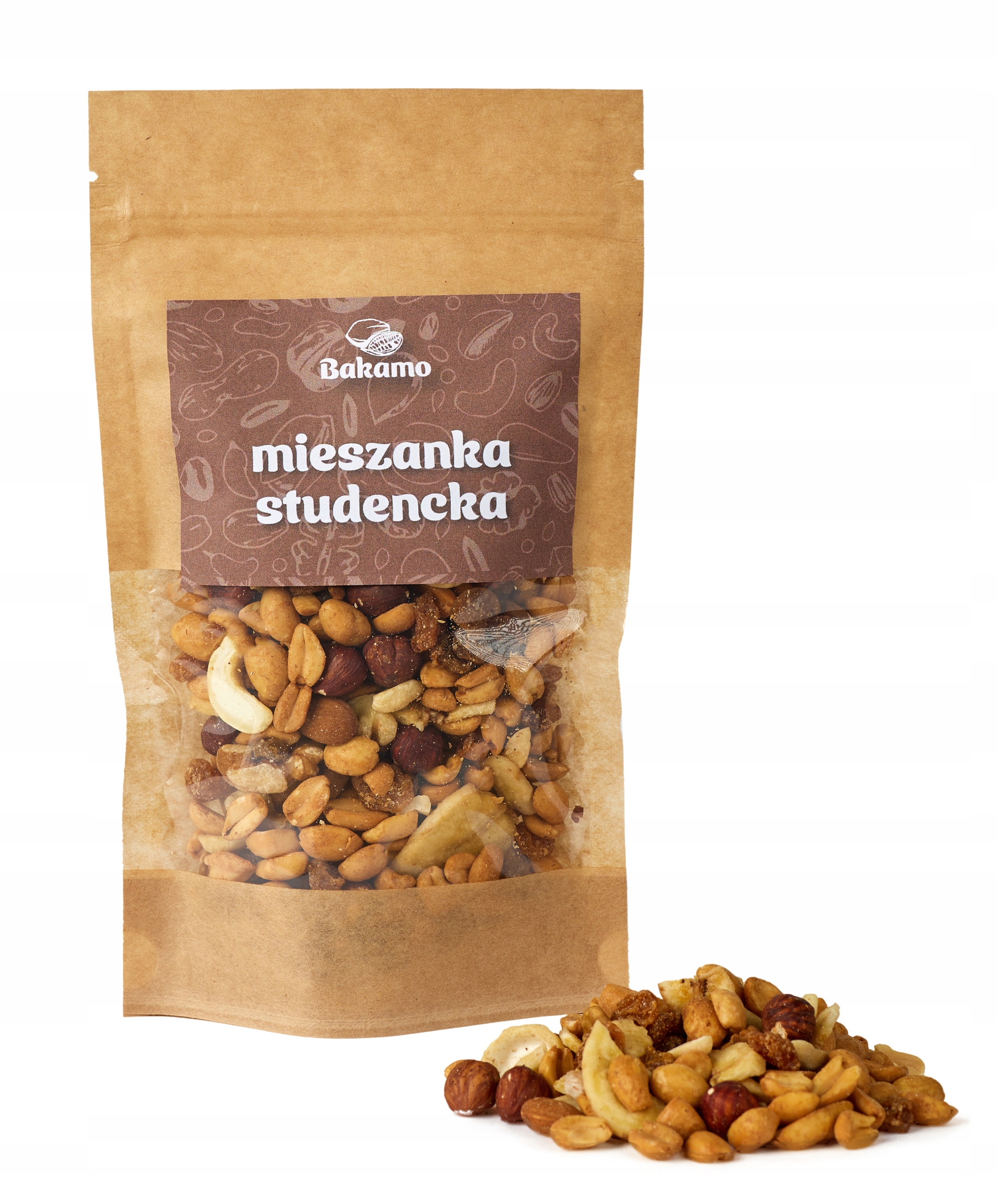 Studentská směs 1 kg sušené ořechy a ovoce sušené plody a ořechy – zdravá svačinka