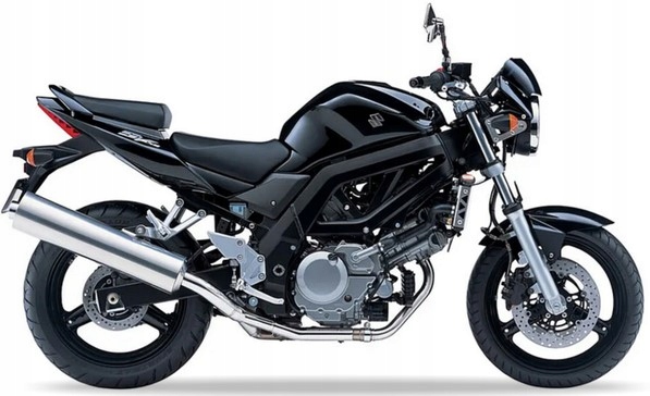 Samolepky Na Motocykl Juula Pro Suzuki Sv 650 2005-2009 Černé Yay