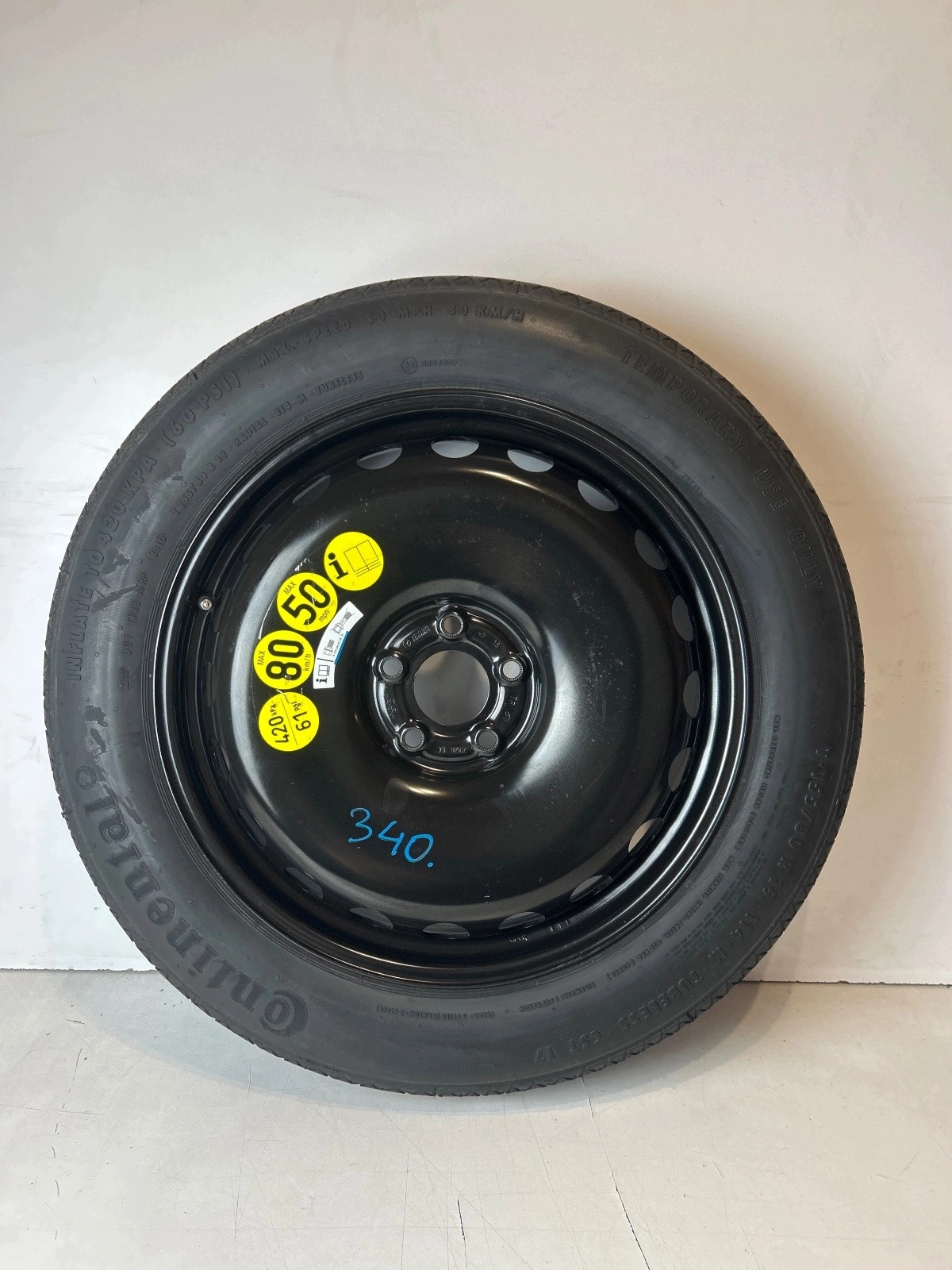 wheel spare Mercedes GLS X166 5X112 155/80/R19 ET40
