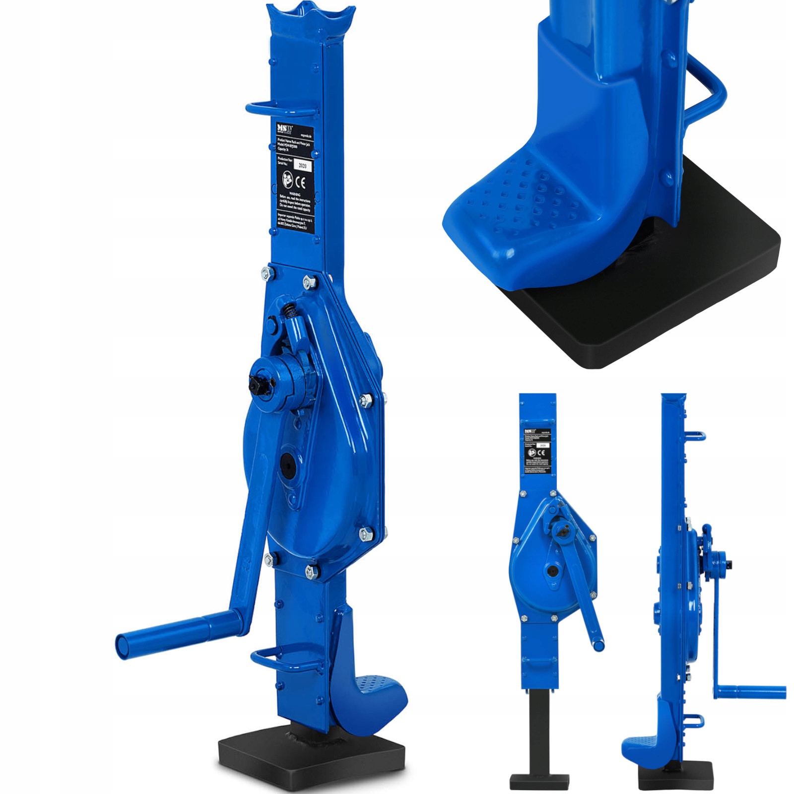 Mechanický kľukový zdvihák do 1080 mm 3 t