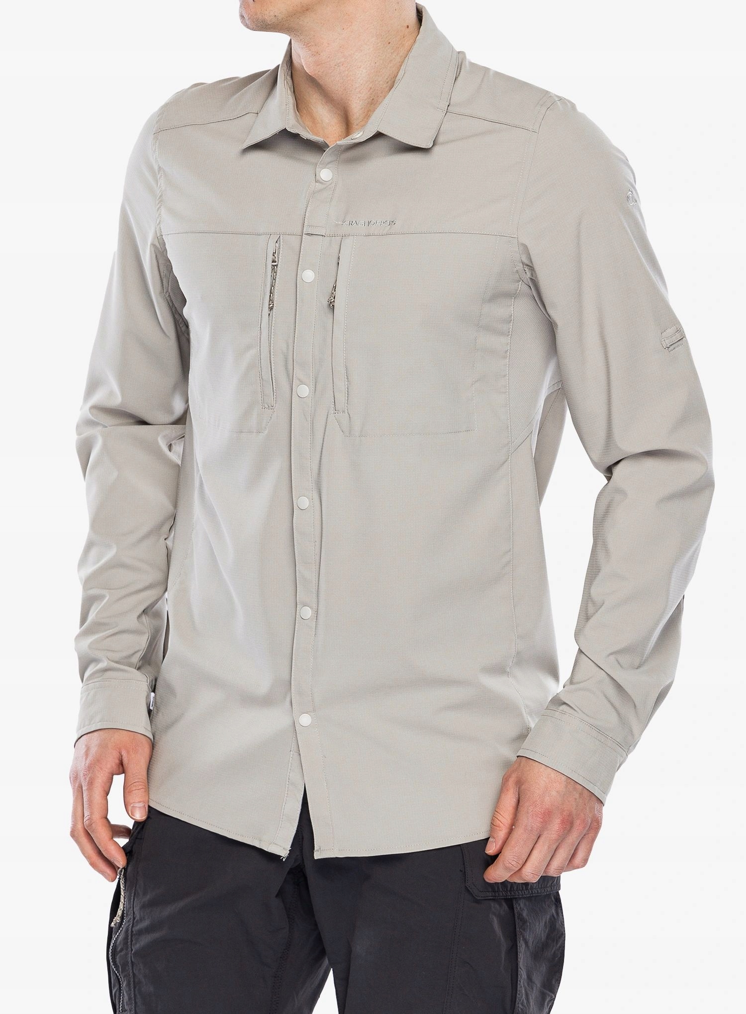 Cestovní košile Craghoppers NosiLife Pro Ls Shirt V parchment L