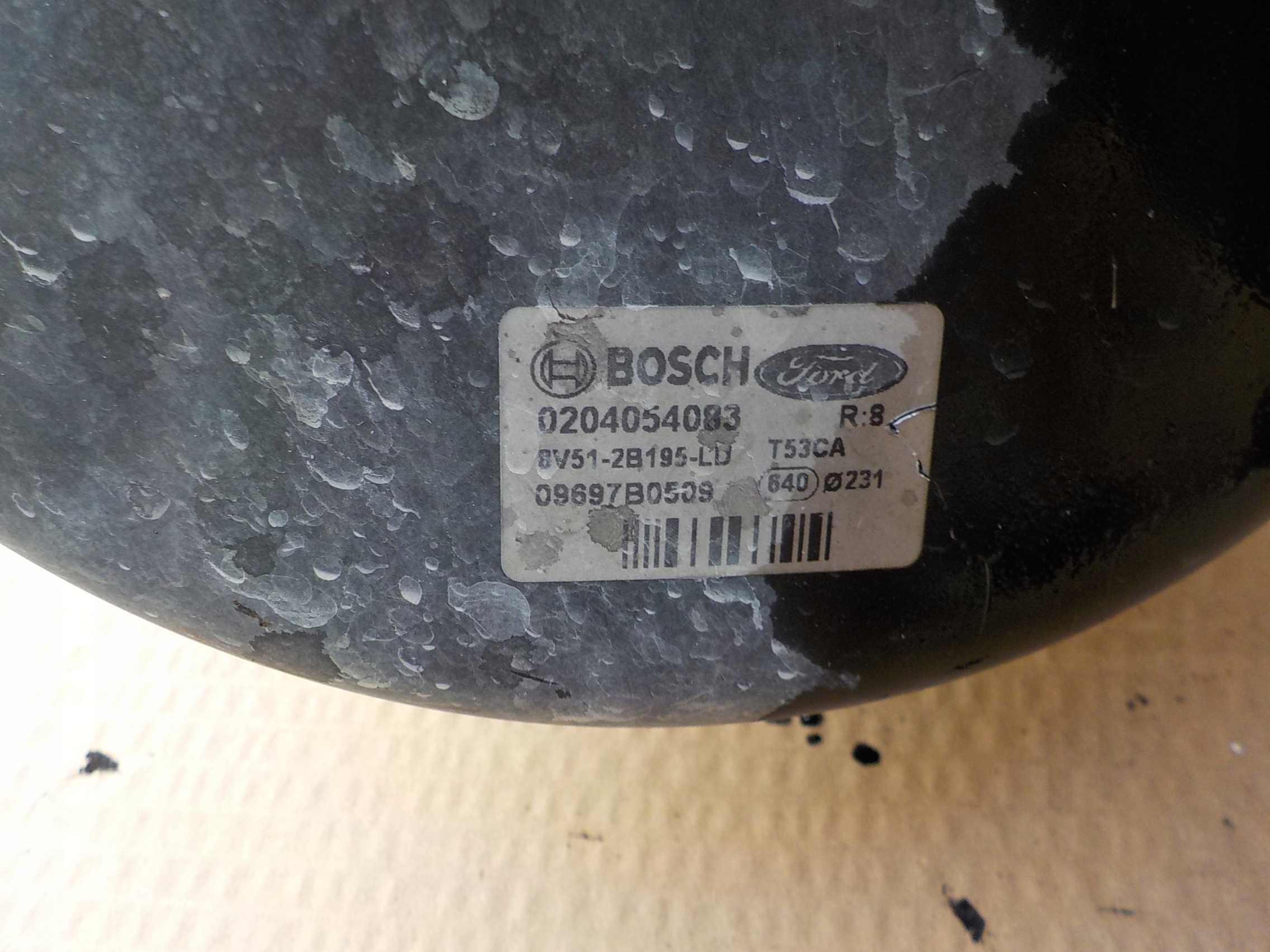 servo Servofreno ford fiesta mk7 1,6 tdci 8V51-2B195-LD