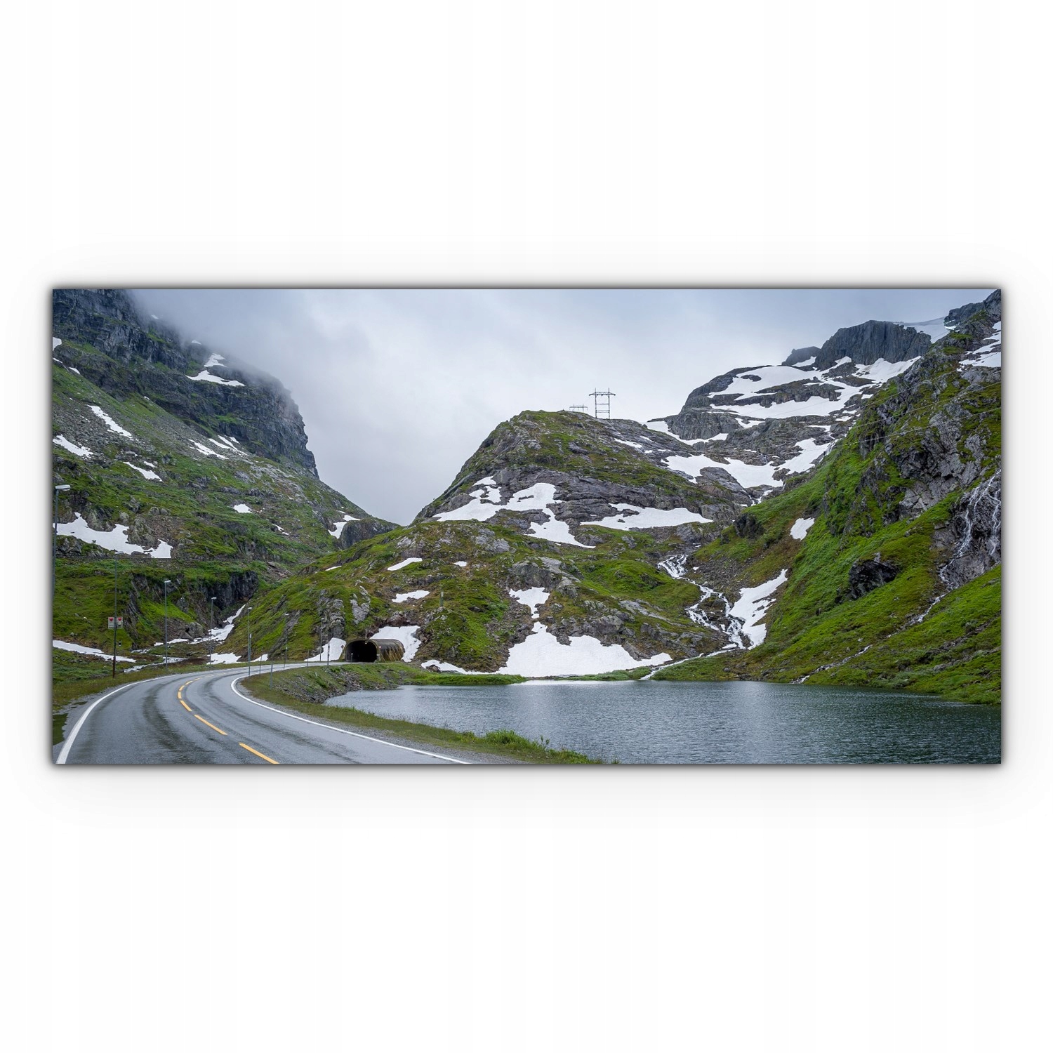 

Obraz na płótnie ścienny 100x50 Tunel Góra Droga