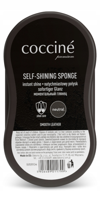 CZYŚCIK NABŁYSZCZAJĄCY DO SKÓRY LICOWEJ DO OBUWIA