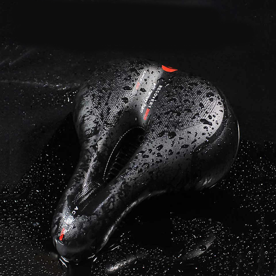 SIODEŁKO ROWEROWE SIODŁO SPORTOWE WENTYLACJA MIĘKKIE ANTYWSTRZĄSOWE PIANKA Szerokość 200 mm