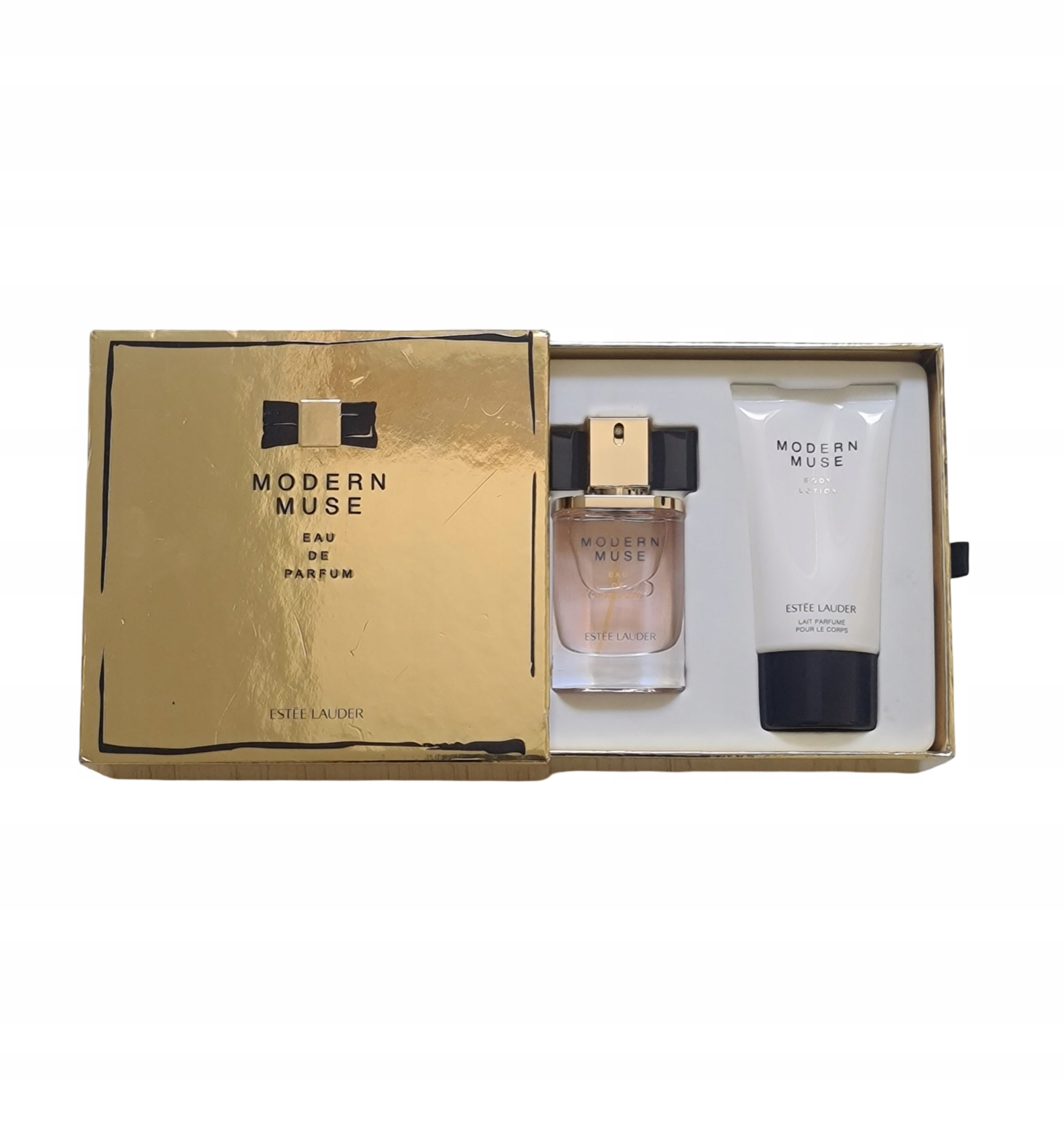 Lauder Modern Muse zestaw Eau De Parfum Edp balsam do ciała