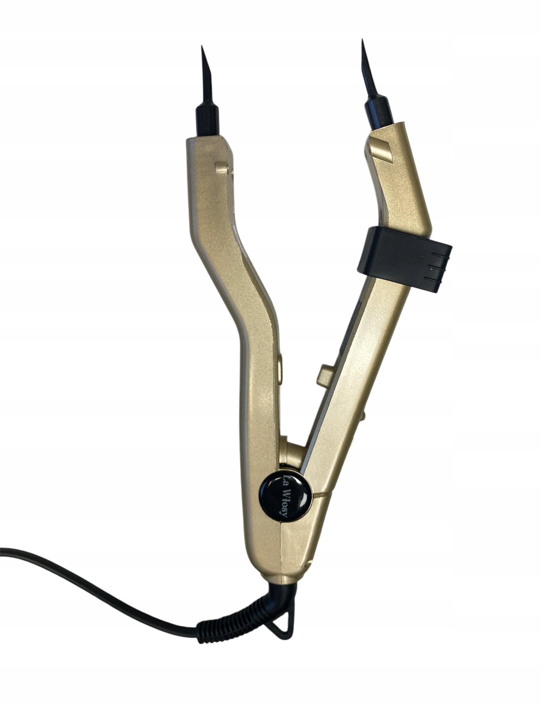 Keratinová svářečka pro prodlužování vlasů typ C, zlatá