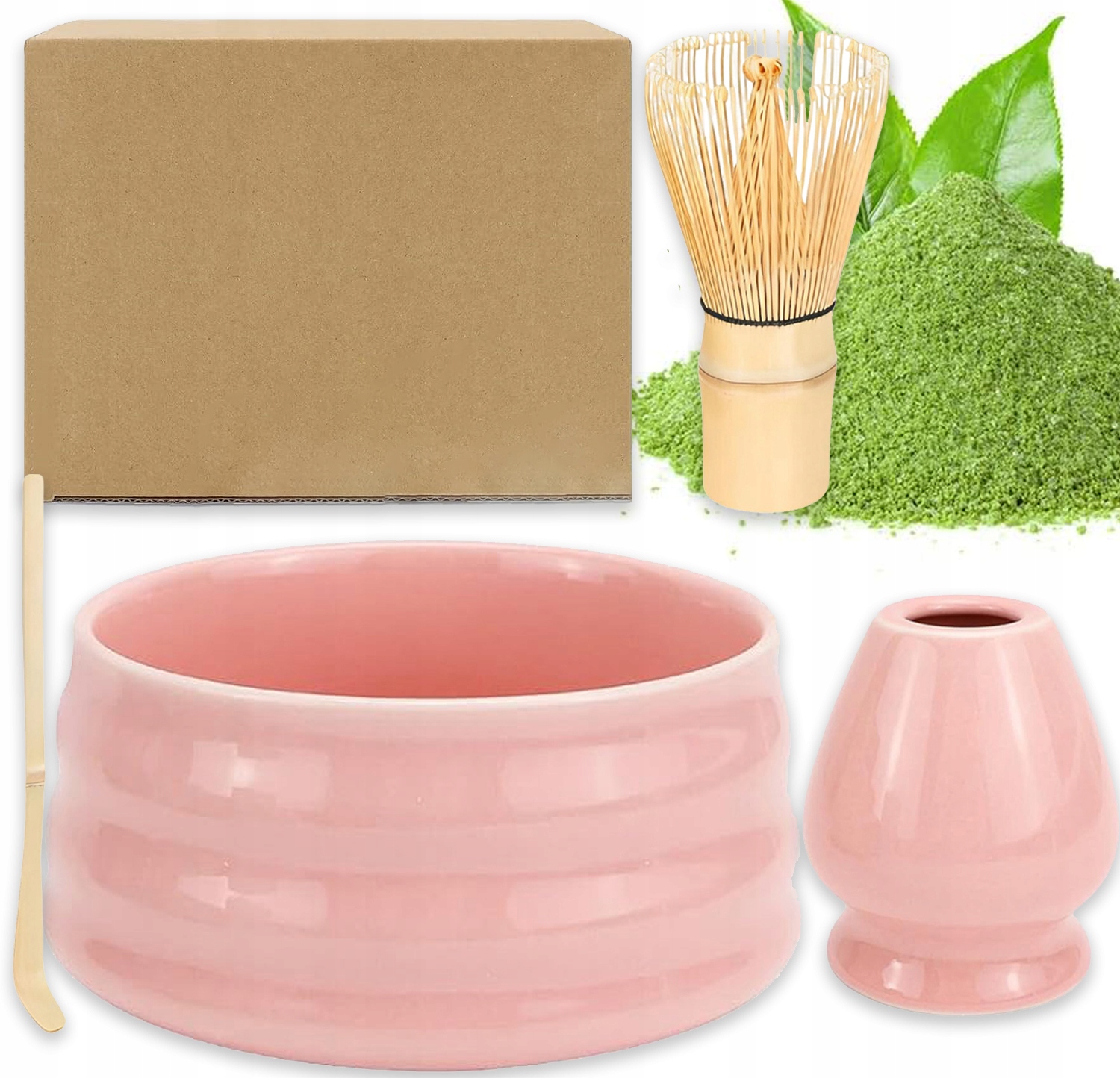 Levně Set Na Čaj Matcha Nástroj Na Matchu Odolný Keramický Dárkový