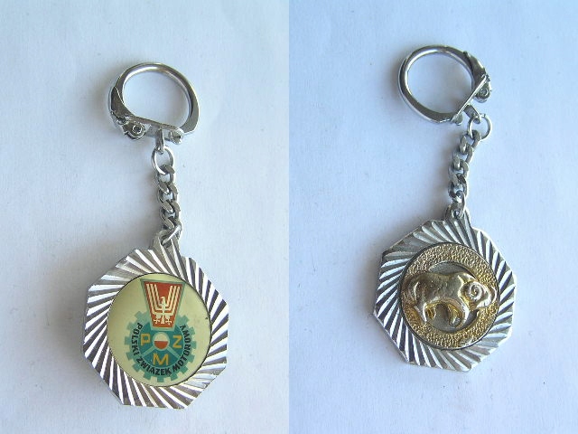PZM POLSKI ZWIĄZEK MOTOROWY - MOTORYZACJA - BRELOCZEK