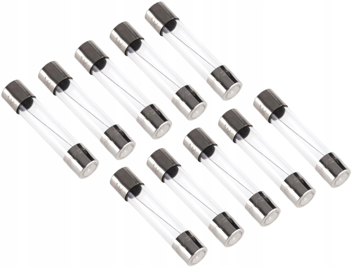 

Bezpiecznik 20mm Topikowy 6,3A szybki 10 sztuk