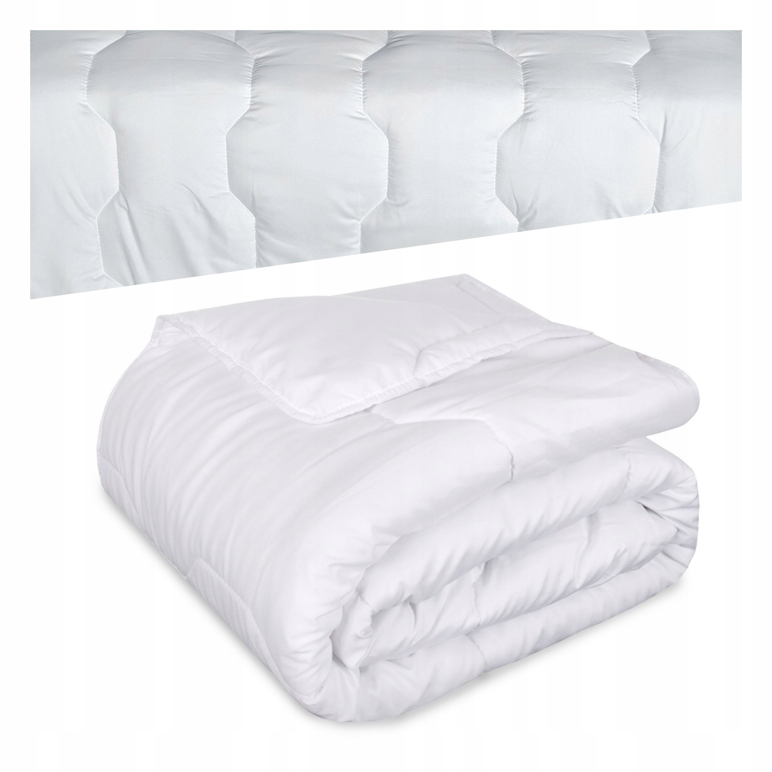 Antialergická přikrývka Letní 200x220 prošívaná Lehká na léto Bílá tenká