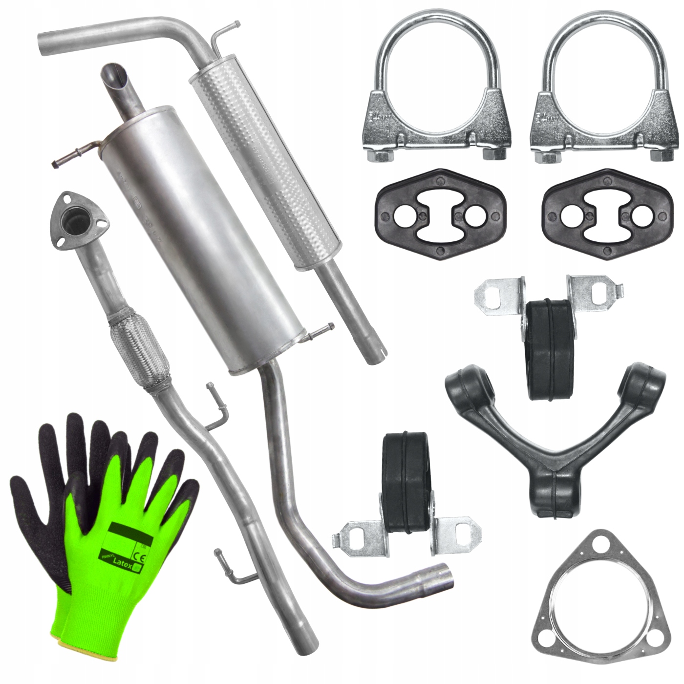 

Zestaw tłumików Skoda Fabia II 2 07-09 1.4 Htb