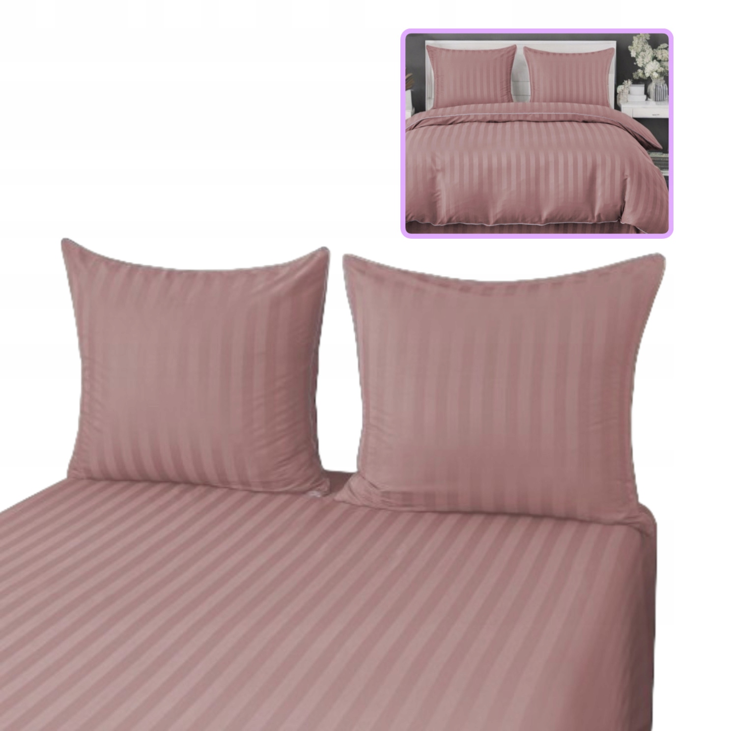 Luxusní povlečení Damašek 200x220 Růžová – exkluzivní design a Styl