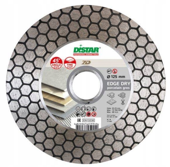

Tarcza diamentowa do płytek 1A1R Edge Dry Distar