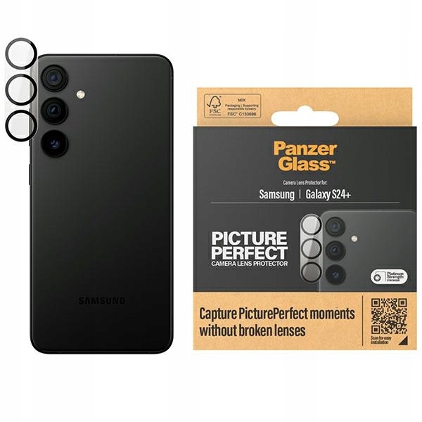 Tvrzené Sklo Pro Samsung Galaxy S24+ S926 Panzerglass Camera Lens