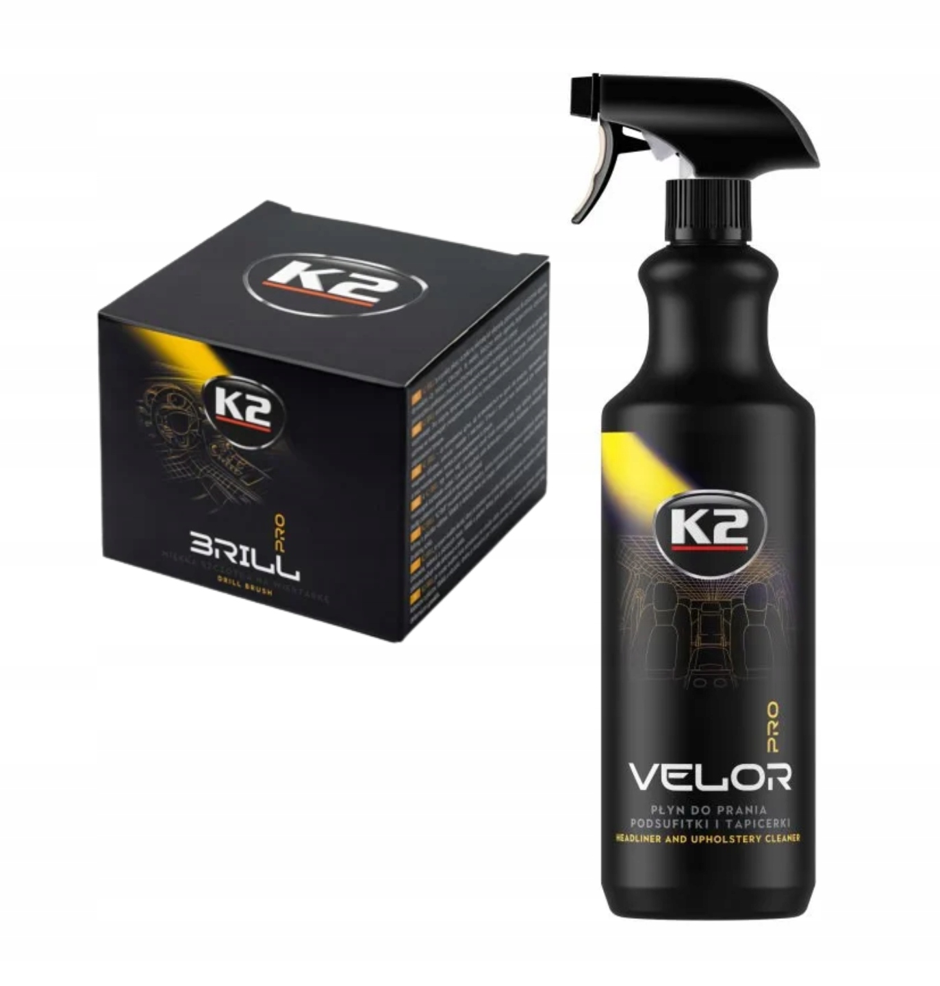 K2 Velor K2 Brill Do Czyszczenia Mycia Tapicerki
