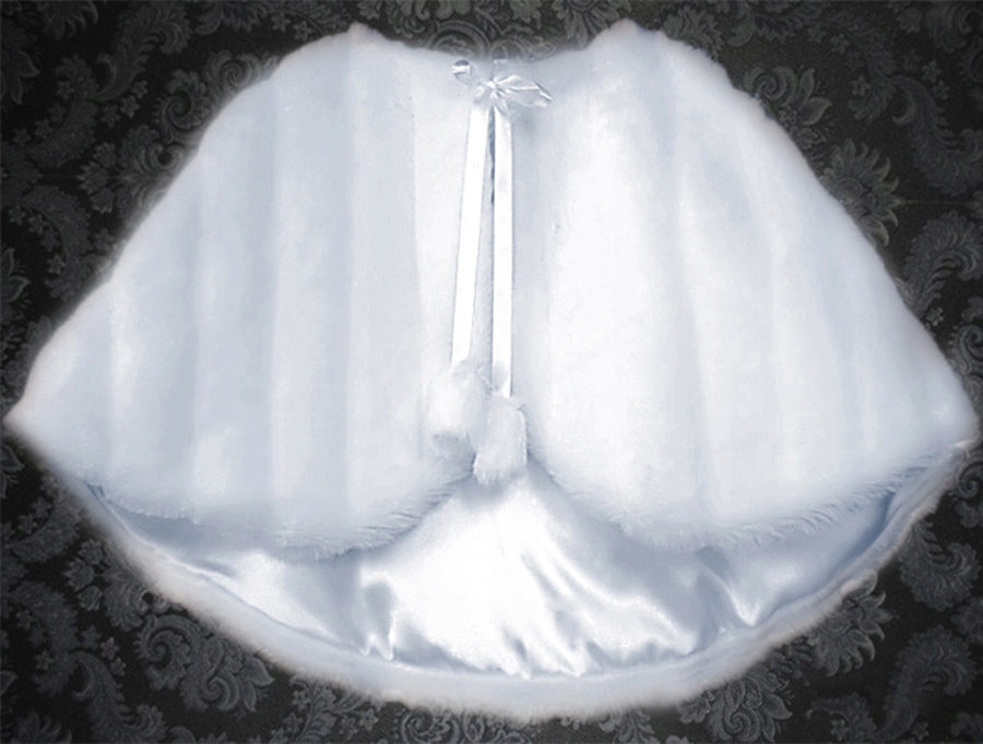 PELERYNKA komunijna FUTRO NORKA - SZYBKA WYSYŁKA