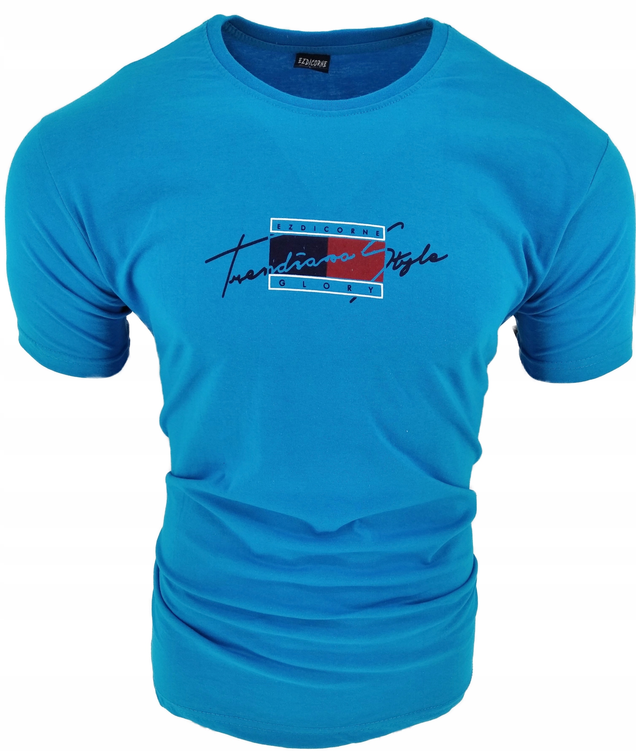 

Koszulka Męska T Shirt Męski Print Ezd Glory XL