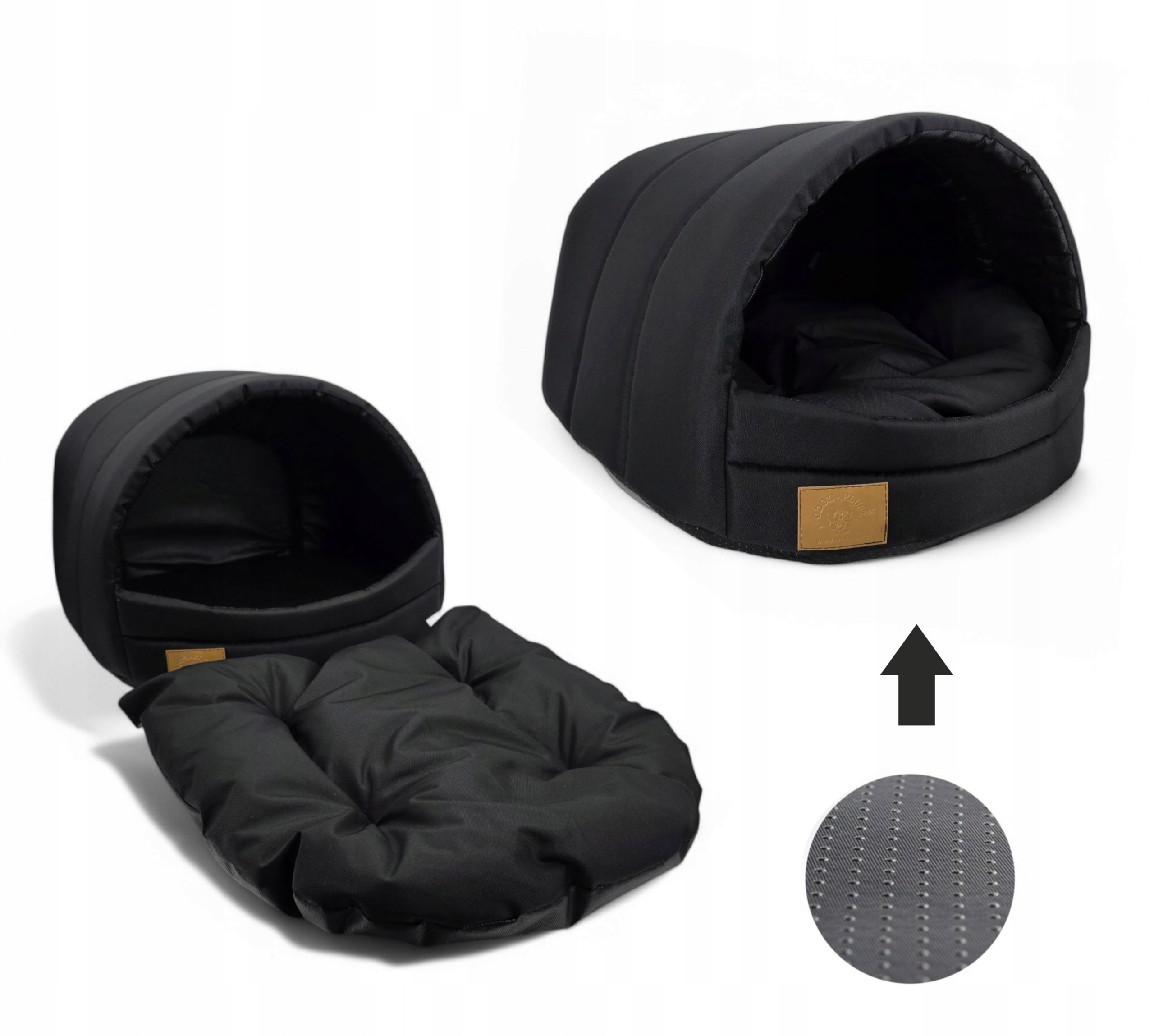 Levně Bouda Domeček Pelíšek Pro Psa Kočku York Shih-tzu 3