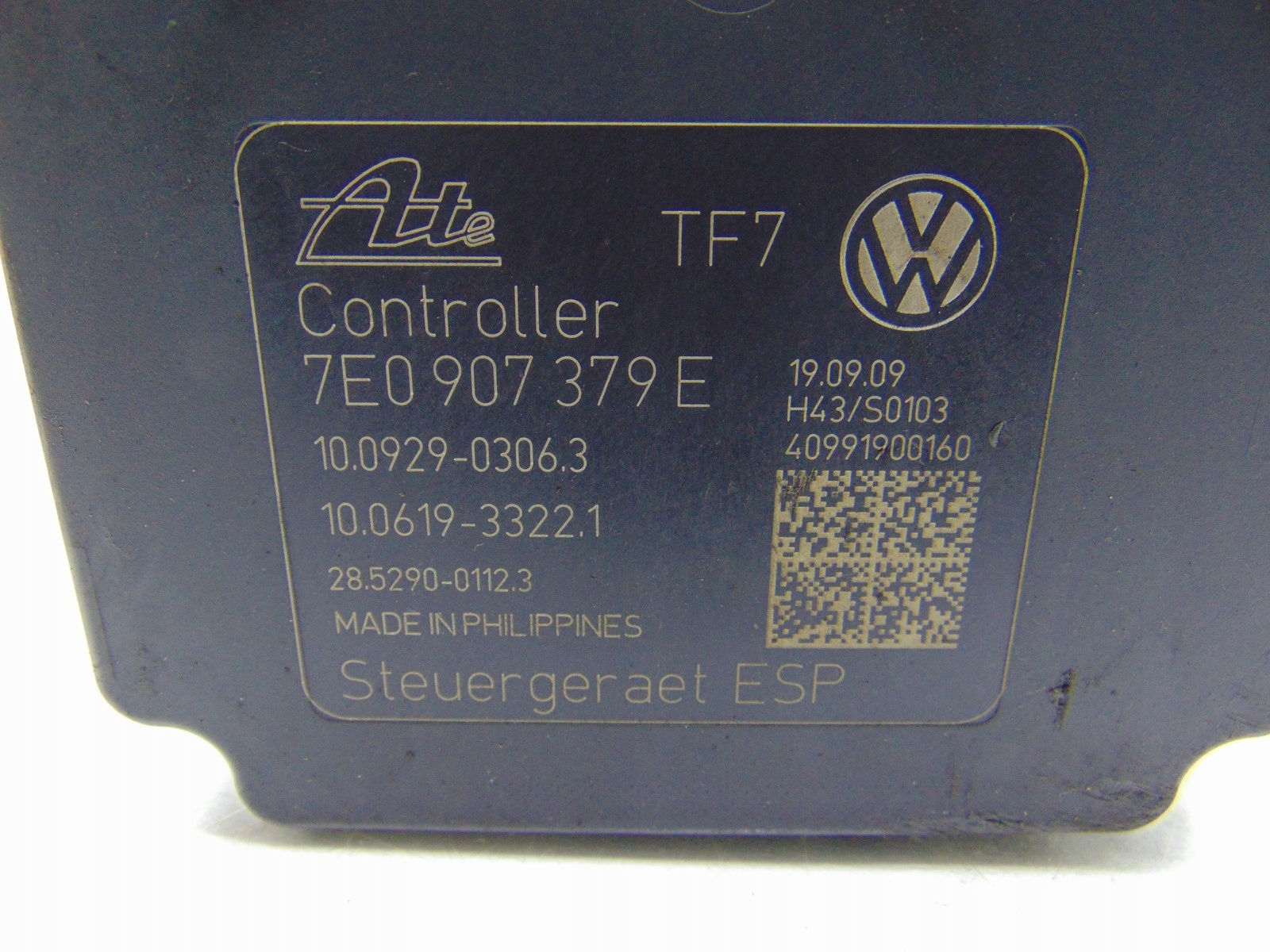 Servofreno ABS ESP VW TRANSPORTER T5 2.0 TDI 7E0907379E 7E0614517A