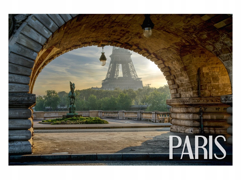 

Paryż Eiffel Tower Francja Magnes na lodówkę