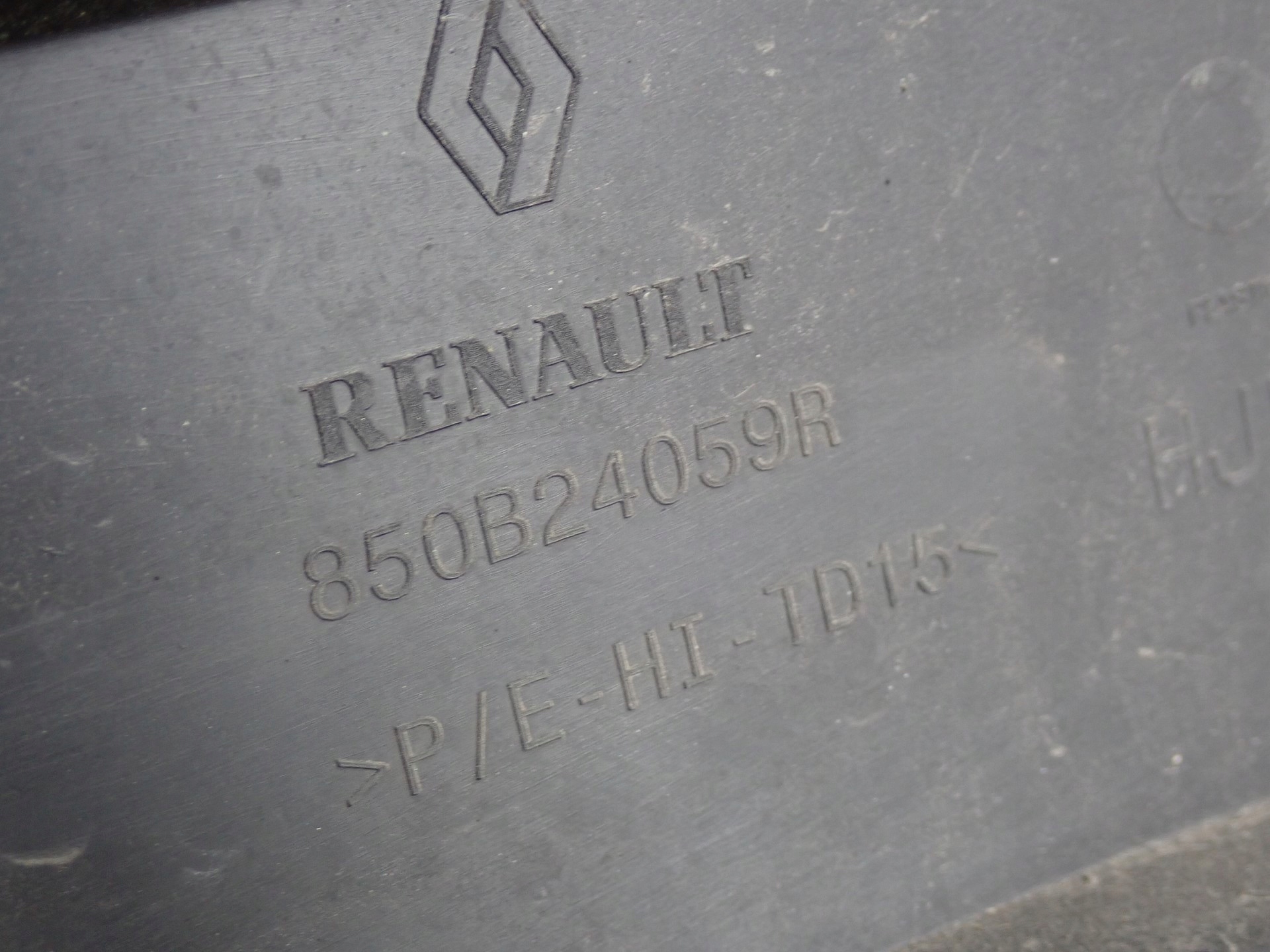 bumper rear part rear RENAULT CAPTUR 2 II HF 2019
