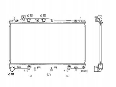 KOYORAD PL091780 Chłodnica silnika