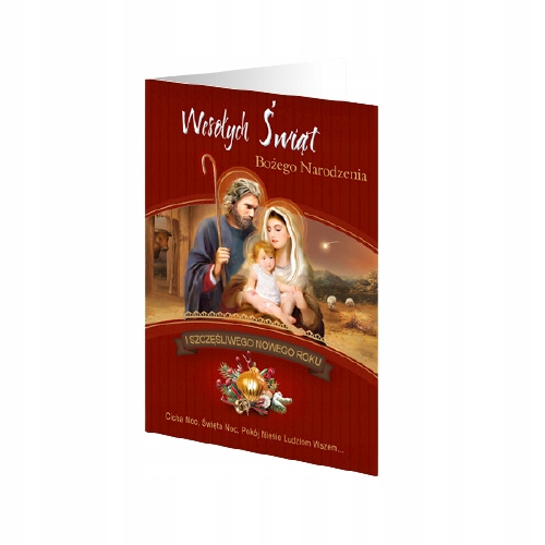 KARNET LAURKA KARTKA ŚWIĘTA BN KOPERTA OPŁATEK II